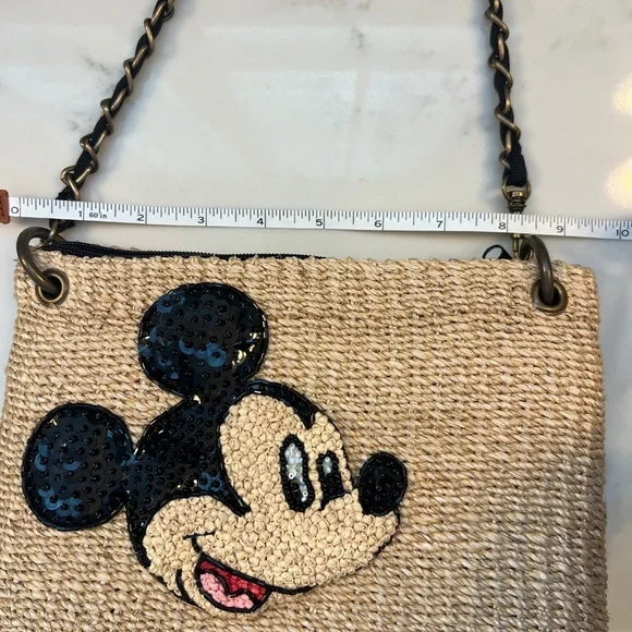 Rattan Disney Mickey purse - Picture 4 of 5